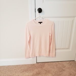 Banana Republic light pink merino wool sweater